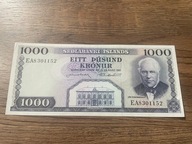 Islandia - 1000 koron - UNC