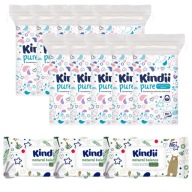 KINDII BABY płatki Kindii natural balance Nawilżane 12 sztuki