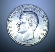 Cesarstwo Niemieckie, 3 marki, 1909r. - A - Ag 29