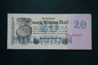 Banknot Niemcy 20 000 000 marek 1923 rok !!!
