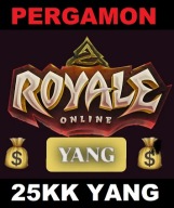 ROYALE ONLINE PERGAMON S2 ROYALE2 25KK YANG 25.000.000 YANG METIN2