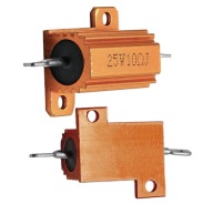 1SZT 25W ALUMINIOWY REZYSTOR 25W-10R 10OHM OPORNIK DRUTOWY Z RADIATOREM