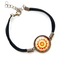 Bransoletka boho retro vintage mandala optymizmu