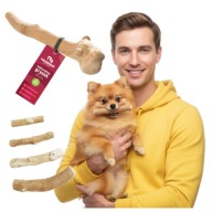 PATYK KAWOWY GRYZAK M DLA PSA DREWNO KAWOWE CZYŚCI ZĘBY BEZPIECZNY EKO