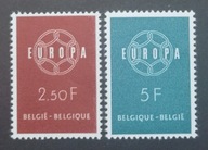 Europa-2 Belgia czysta seria** 1959r.