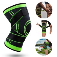 Opaska na kolano kompresyjna orteza rozmiar XL szara Caresole