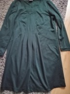 Junarose sukienka butelkowa zieleń roz44/46 j nowa