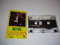 AC/DC – If You Want Blood You've Got It - KASETA MC K710