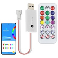 SP620E kontroler USB 5V bluetooth MUZYCZNY led ARGB pilot APKA WS2812B