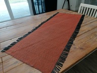 TKANY WEŁNIANY KILIM KAPA NARZUTA FOTEL SIEDZISKO SZLABAN 65 x 142