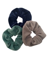 ZESTAW 3 X GUMKA DO WŁOSÓW SCRUNCHIE WELUROWA