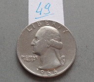 1/4 DOLARA - QUARTER DOLLAR z 1966 roku