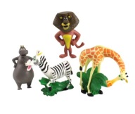 madagaskar figurki z filmu melman gloria alex 4szt
