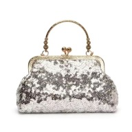 TOREBKA KRAWĘDZIE BIGIEL MODNA ELEGANCKA 3D tkanina STYL moda cekiny