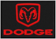 Termo Naszywka Dodge Ram Baran Haftowana Naprasowanka