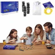 KAMIENIE MAGNETYCZNE GRA PLANSZOWA EDUKACYJNE STRATEGICZNA ZESTAW 30 SZT.