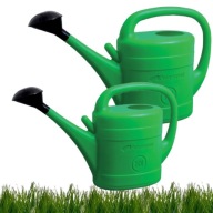 KONEWKA ZIELONA DO OGRODU PODLEWANIA ZRASZANIA KWIATÓW ROŚLIN 10L Z SITKIEM