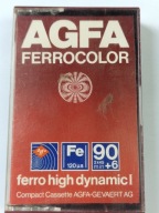 AGFA FERROCOLOR 90+6 Kaseta magnetofonowa