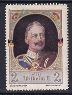 Cesarz Wilhelm II, Prusy , reklamowe, dobroczynne, /DF/