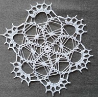 Serwetka szydełkowa śr. ok. 27 cm