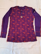 Janus bluzka bluza wełna merino L