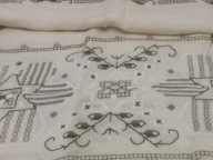 OBRUS SERWETA SERWETKA PŁÓCIENNY SKANDYNAWSKI HAFTOWANY