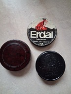 Pudełka po pastach do butów stare zestaw- Erdal, Buwi ,i bakelitowe