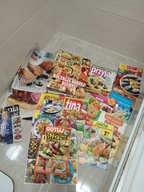 Przepisy kulinarne - segregator i wiele książeczek