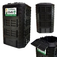 KOMPOSTOWNIK MODUŁOWY 1260L DO OGRODU OGRODOWY SOLIDNY MOCNY G-COMP POLSKI