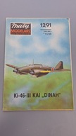 Mały Modelarz 12/1991 Samolot KI-46 -III "DINAH"