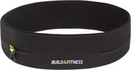 Pas do biegania Build & Fitness, składany pas biodrowy, rozmiar S