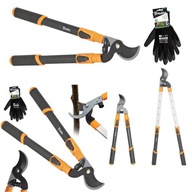 SEKATOR NOŻYCE OGRODOWY DO CIĘCIA GAŁĘZI KWIATÓW KRZEWÓW RĘCZNY + RĘKAWICE