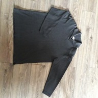 Sweter damski L GINA LAURA szary golf w serek