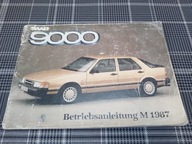 SAAB 9000 Instrukcja Obsługi Książka 1987