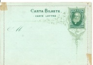 BRAZYLIA BRAZIL -sekretnik bez obiegu CARTA BILHETE