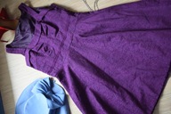 * STEPS * SUKIENKA LETNIA FIOLETOWA_40