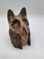 Straszna przerażająca SOWA ciekawe dzieło artysty