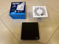 AWENTA WENTYLATOR KWS 100 SYSTEM PLUS + PANEL FRONT CZARNY 230V 5W IPX4