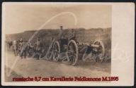 419N ŻOŁNIERZE ARTYLERIA DZIAŁO KAWALERYJSKIE ARMATA ROSYJSKA NIEMCY