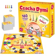 CZACHA DYMI RODZINNA GRA PLANSZOWA PRAWDA CZY FAŁSZ KUKURYKU