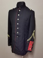 Kurtka Mundurowa Historyczna Gabardyna Czarna