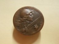 Medal Francja Verdun 1916 r. brąz.