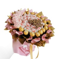 Zestaw prezentowy BUKIET FERRERO I RAFAELLO URODZINY DZIEŃ MAMY