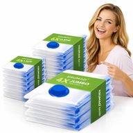 ZESTAW 18x Worki Próżniowe DUŻE Na Ubrania Pościel MOCNE Odzież Koce GRUBE