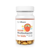 Multiwitamina do żucia dla dzieci - GymBeam 120tab