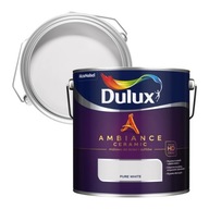 Farba ceramiczna ścienna Dulux 2,5 l Pure White mat