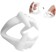 ZĘBY KŁY WAMPIRA SZTUCZNE STRÓJ KOSTIUM HALLOWEEN