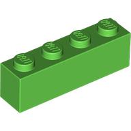 LEGO Klocek 1x4 Jasny Zielony 3010 6310856 3szt Nowe