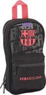Czarny PIÓRNIK saszetka w kształcie plecaka FC BARCELONA 33 części