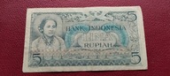 5 RUPII INDONEZJA 1952 st.+3